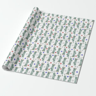 Estátua da Liberdade - Papel de embrulho de estrel