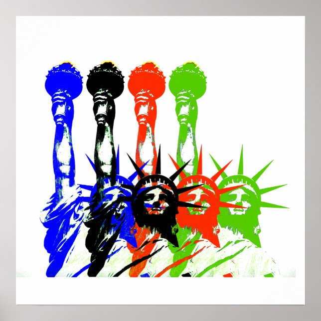 Estátua da Liberdade poster (Frente)