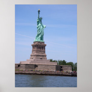 Estátua da liberdade - poster de vista completa