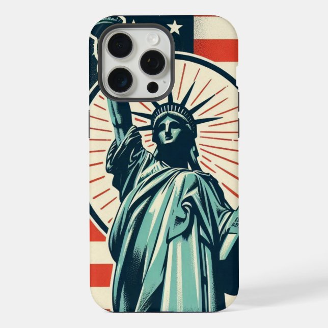 Estátua da Liberdade Vintage (Verso)