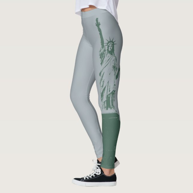 Estátua das Leggings de Nova Iorque, de Calças Est (Esquerda)