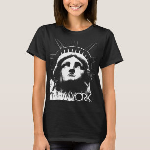 Estátua de Camiseta da Liberdade em Nova Iorque