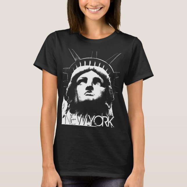 Estátua de Camiseta da Liberdade em Nova Iorque (Frente)
