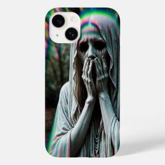 estátua de cemitério em choro, caso do iPhone 16