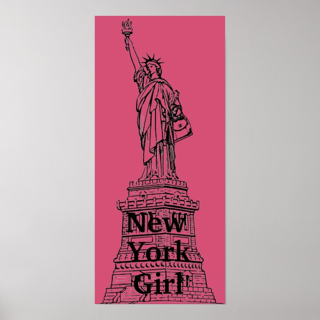 Estátua de Nova York da Poster da Liberdade (Frente)