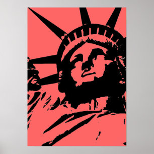 Estátua do Pop da Liberdade - Impressão