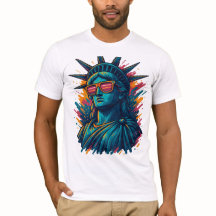 Estátua Urbana de Camiseta de Roupa Livre - NYC