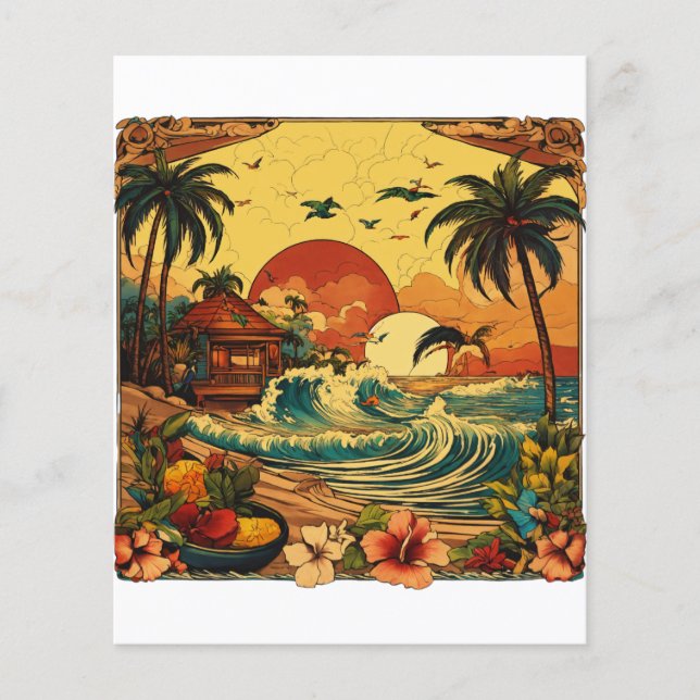 Estava Lá: "Reggae Psicodélico Vibes" (Frente)