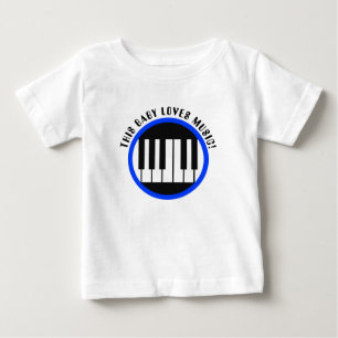 Este bebê adora camiseta para meninos