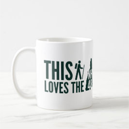 "Este caminhante ama" caneca de café o NH48