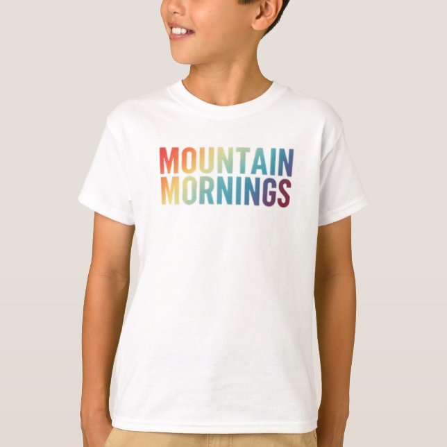 Este design de camiseta apresenta uma emocionante (Frente)