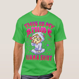 Este É Meu Anime Pajama Camisa Mulheres Otaku Paja