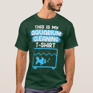 Este é meu Aquário Limpando Camisa Aquarista Aquar