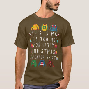 Este É Meu Muito Quente Para Suéteres De Natal Fei