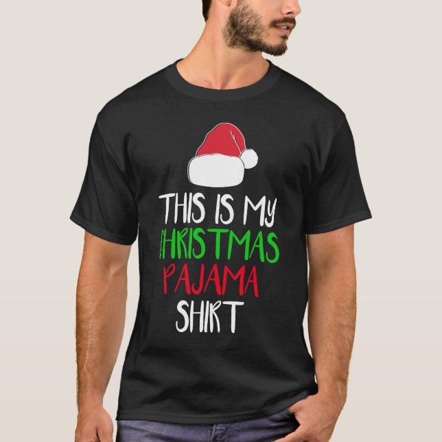 Este é meu Natal engraçado da camisa do pijama do (Frente)
