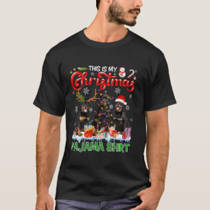 Este É Meu Pijama Papais noeis De Camisa Rottweile