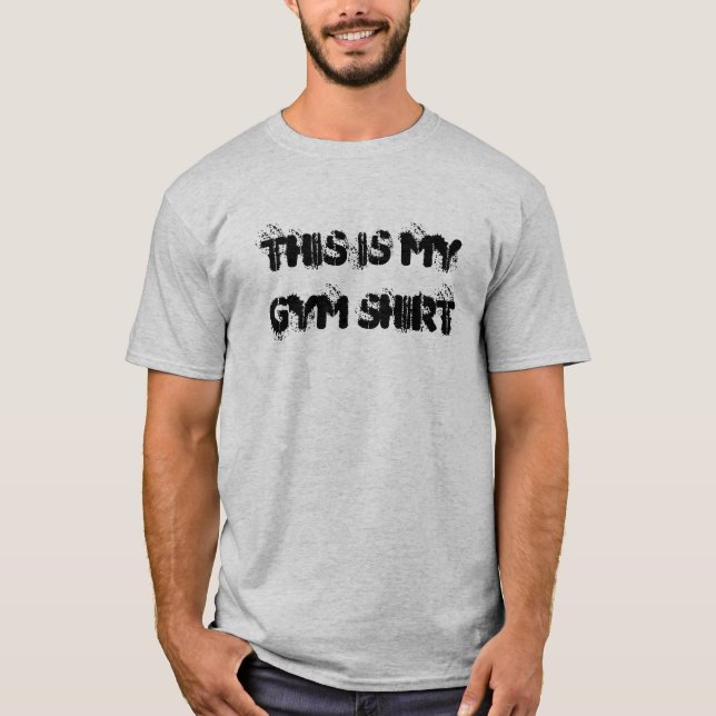 Este é meu t-shirt da camisa do gym (Frente)