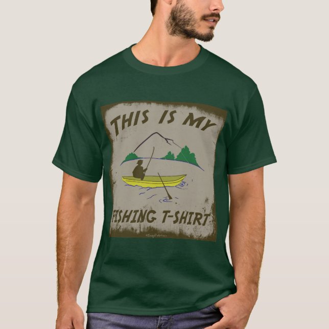 ESTE É MEU T-SHIRT DA PESCA (Frente)
