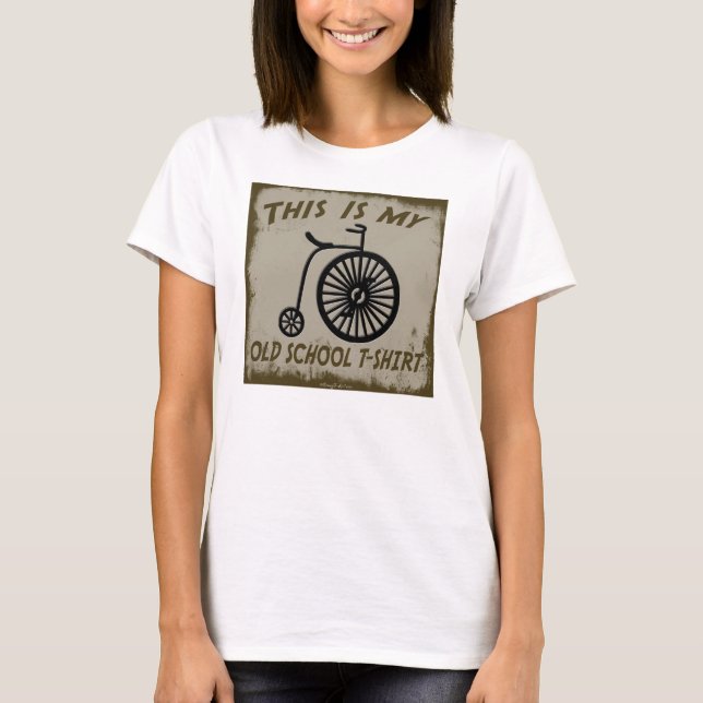 ESTE É MEU T-SHIRT DA VELHA ESCOLA (Frente)