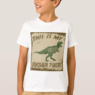 ESTE É MEU T-SHIRT DO DINOSSAURO