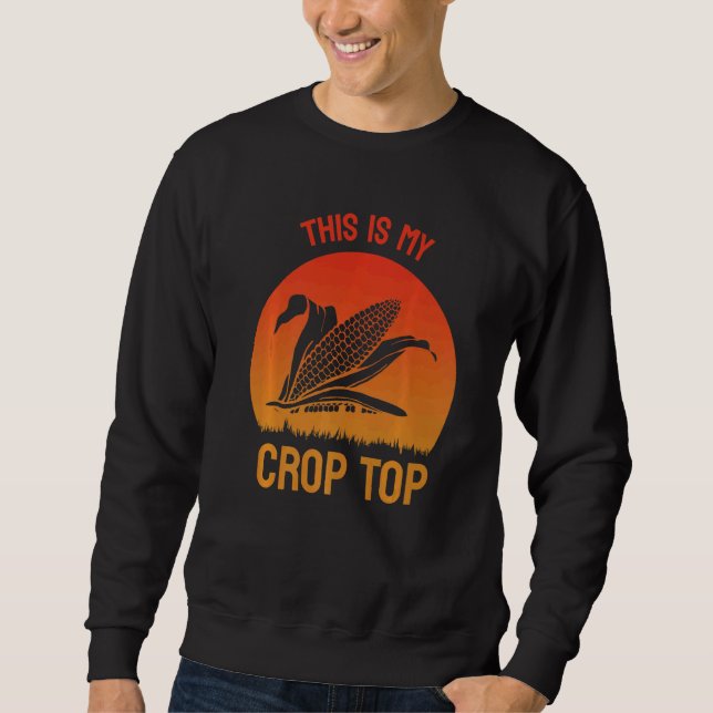 Este É Meu Top De Corte  Fazendeiro Milho Agricult (Frente)