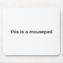 "este é mousepad de um mousepad"