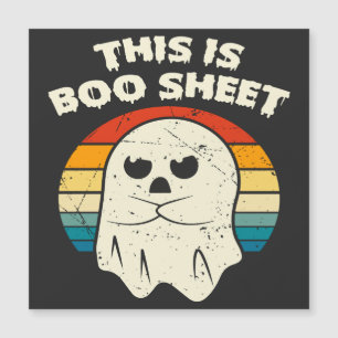 Este É O Boo Sheet Ghost Retro Halloween