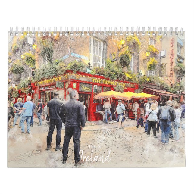 Este é o Calendário da Irlanda (Capa)