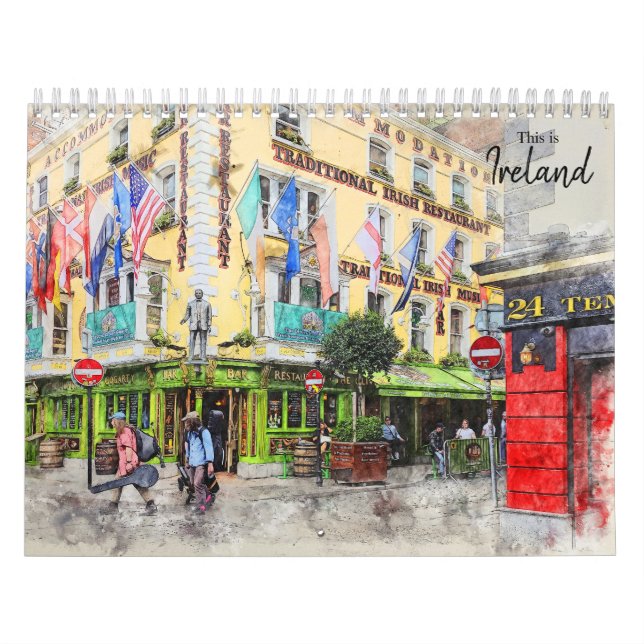 Este é o Calendário da Irlanda (Capa)