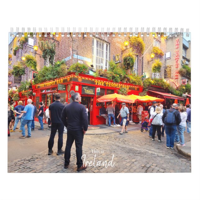 Este é o Calendário da Irlanda (Capa)