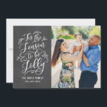 Este É O Cartão com fotos De Férias Da Época<br><div class="desc">Celebre a temporada com este cartão de feriado moderno e na moda de Berry Berry Sweet. Visite www.berryberrysweet.com para mais opções de design.</div>