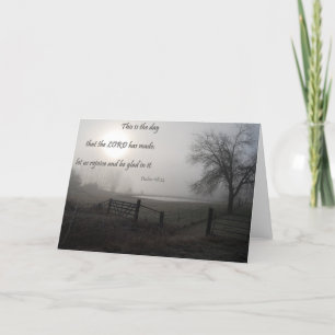 Este É O Cartão De Saudação Do Dia - Salmos 118:24