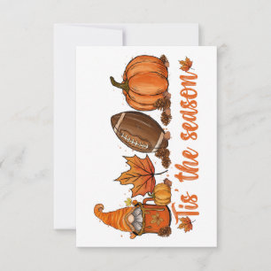 Este É O Cartão De Saudação Gnome Da Época