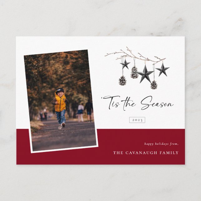 "Este é o cartão postal de férias de cozy Nature (Frente)