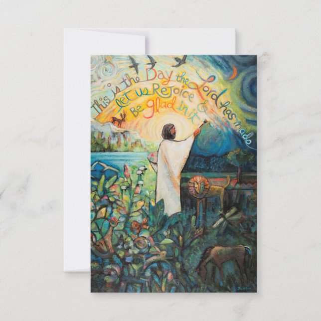 Este é o dia, Psalm 118. (Frente)