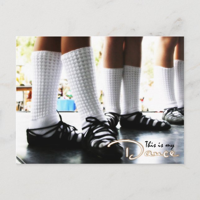 Este é o meu cartão postal da dança (Frente)