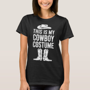 Este É O Meu Costume De Cowboy Camisa Adolescente