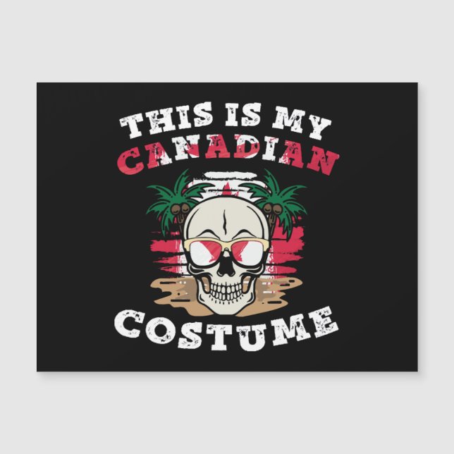 Este é o meu disfarce de Halloween canadense engra (Frente)