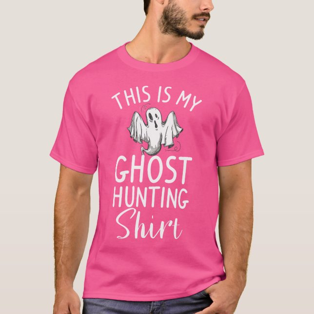 Este É O Meu Fantasma Caçando Camisa No Dia Das Br (Frente)