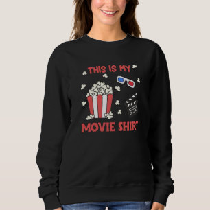 Este É O Meu Filme Camisa Cinema Pipoca Assistindo