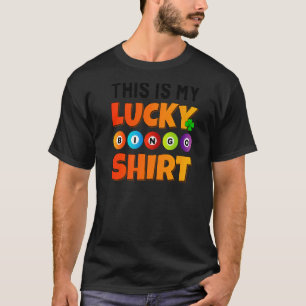 Este É O Meu Jogador De Camisas De Bingo Com Sorte