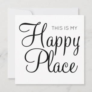 Este é o meu lugar feliz