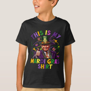 Este É O Meu Mardi Gras A Camisa Engraçado Preside