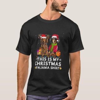 Este É O Meu Natal Pajama Camisa Papais noeis Dach