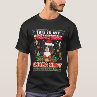 Este É O Meu Pajama De Natal A Camisa Inglês Sprin