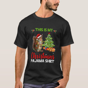 Este É O Meu Papai noel De Esquilo De Camisa De P