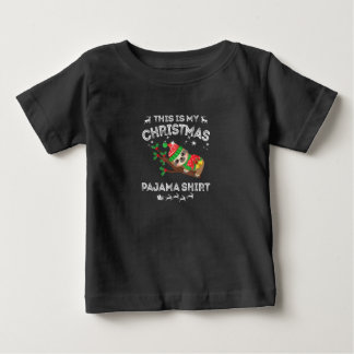 Este é o meu pijama de Natal, a minha camisa de am