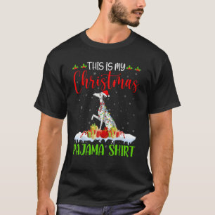 Este é o meu pijama de natal Camisa Dalmaciana Xm