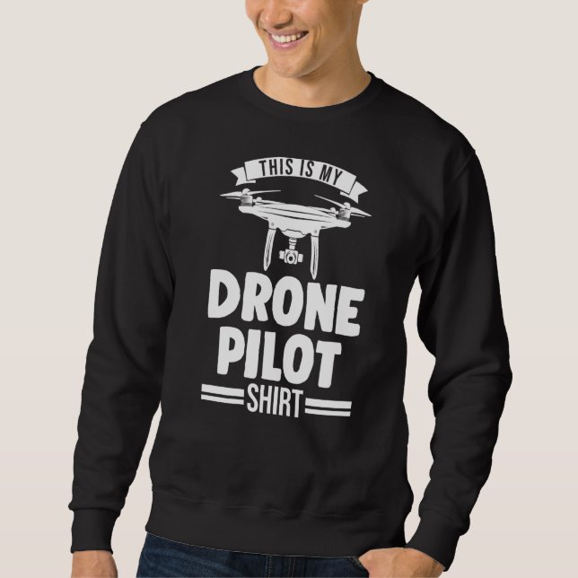 Este É O Meu Piloto De Drone De Camisa (Frente)