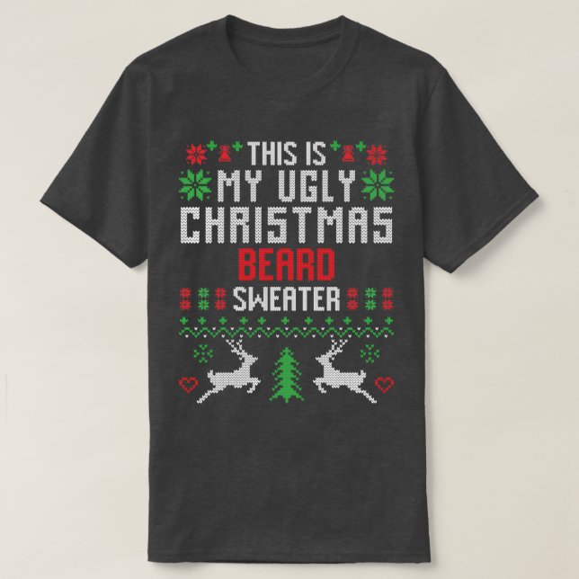 Este É O Meu Suéter Clássico De Barba De Natal Úti (Frente do Design)